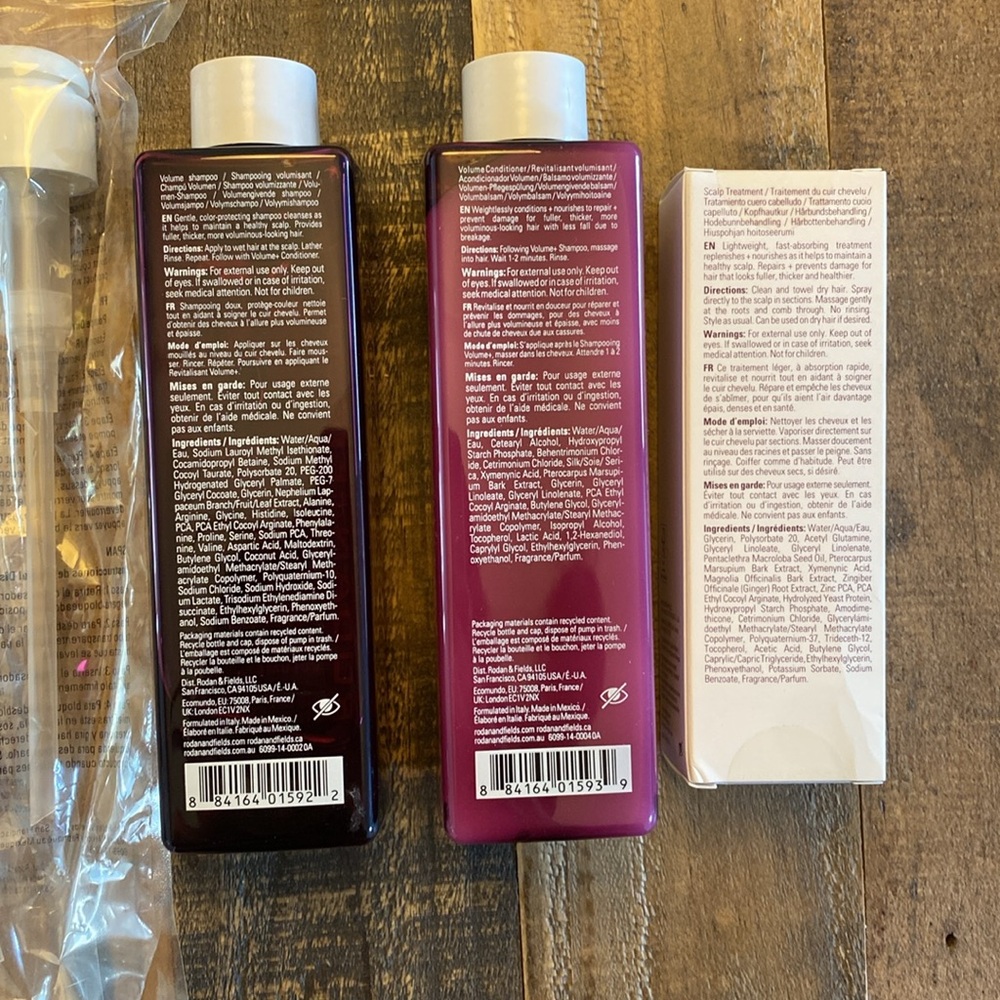 R+F VOLUME+ Regimen Hair Shampoo Conditioner - Picture 2 of 3